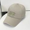 Face showing Small Hat for Women In Summer Korean Version Letter Embroidery Fashion Baseball Cap Spring and Autumn Sun Protection Baseball Cap Men