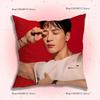 J-Jackson Wang Pillow Case Plush Fabric Soft Pillowcase Double Sided Print Sofa Cushion Cover Throw