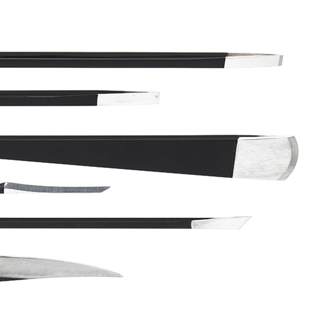 6pcs / set Pedicure Knife Kit Stainless Steel Toenail Clipper Set with Storage Box(6pcs Storage Box )