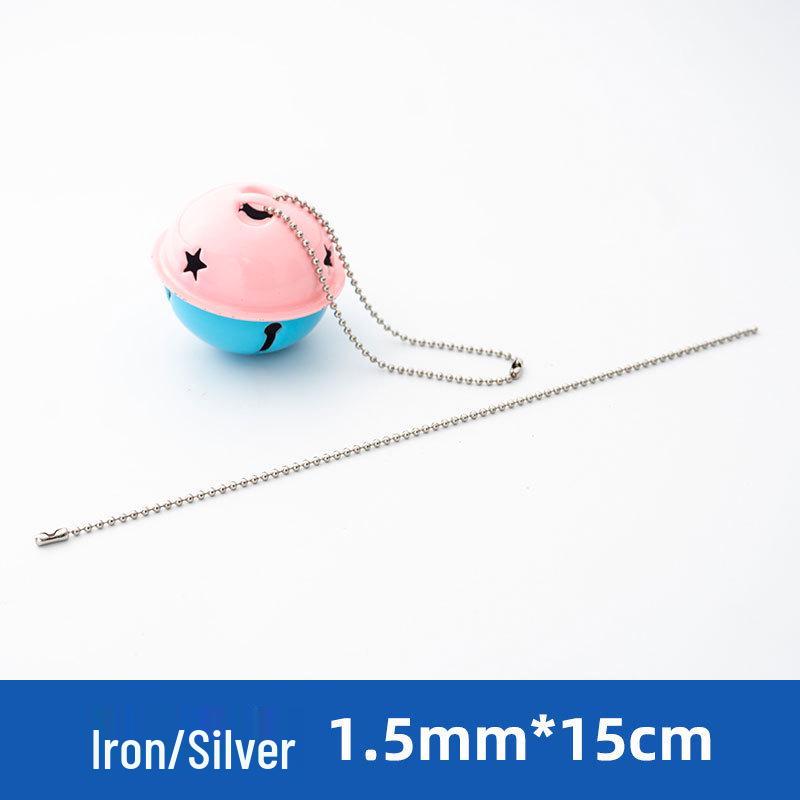 1.5/2.4mm Metal Ball Chain for Tags & Plush Toys - Round Bead Chain