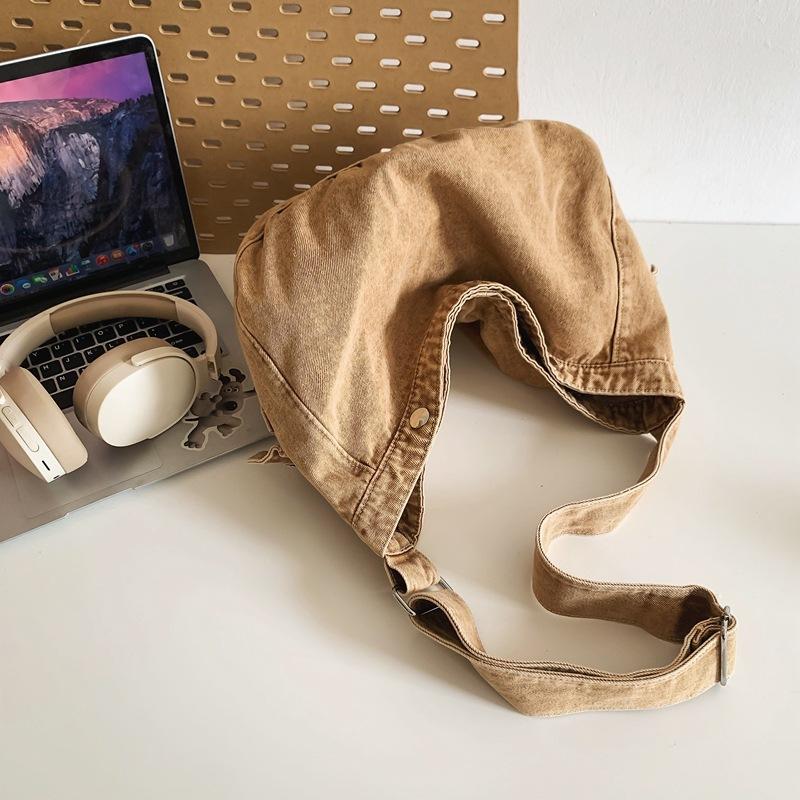 Canvas Bag Women's Denim Crossbody Bag Shoulder Bag Women's Bag