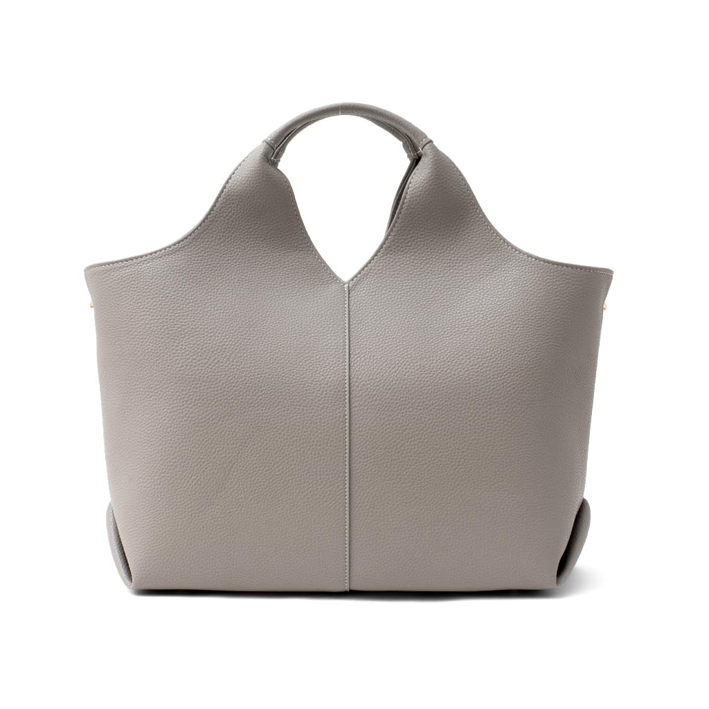 Vita Felice Triangle Handle Tote Bag for Women [VITAFELICE] 2-way inb-10138p (Light Gray)