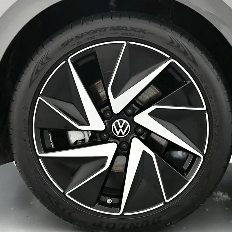 For VOLKSWAGEN VW 4pcs 56mm 65mm 70mm Car Styling Wheel Center Cap Hub Covers Badge Accessories For VW Volkswagen Golf Sharan Pa zq4