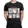 Unisex T-Shirts Hhorimiya Lässige Baumwoll-T-Shirts Kurzarm-T-Shirts Rundhals Kleidung Druck