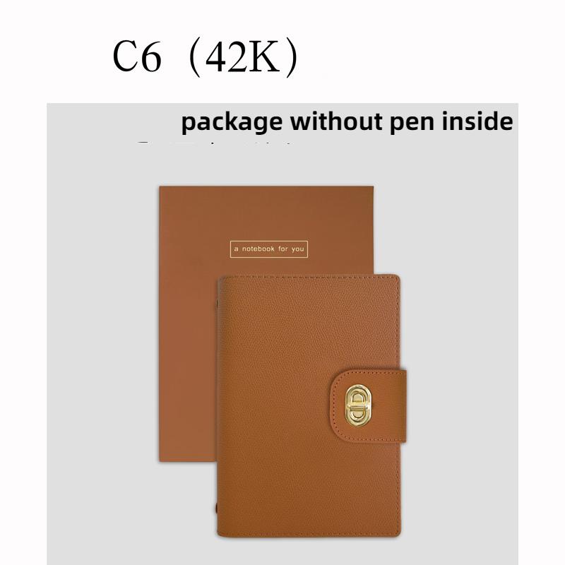 A5 High Quality Loose-leaf Business Office Notebook Support  Binder Journal Diary Planner Notepad School Stationery