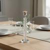 KristallkerzenständerNordischer Stil Spitzkerzenhalter Elegantes Design Ständer Restaurant, Hochzeit,