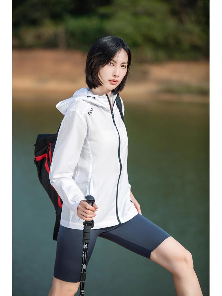 2023 Unisex Atmungsaktive Wasserabweisende Mesh Sonnen Schutz Trenchjacke für Sommer