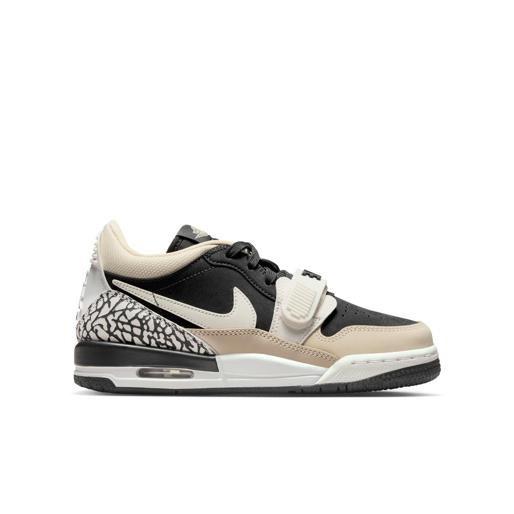 Jordan Legacy 312 Soft Comfortable Non-Slip Durable Mid-Top Kids Basketball Shoes Men Sneaker Light-Gray CD9054020