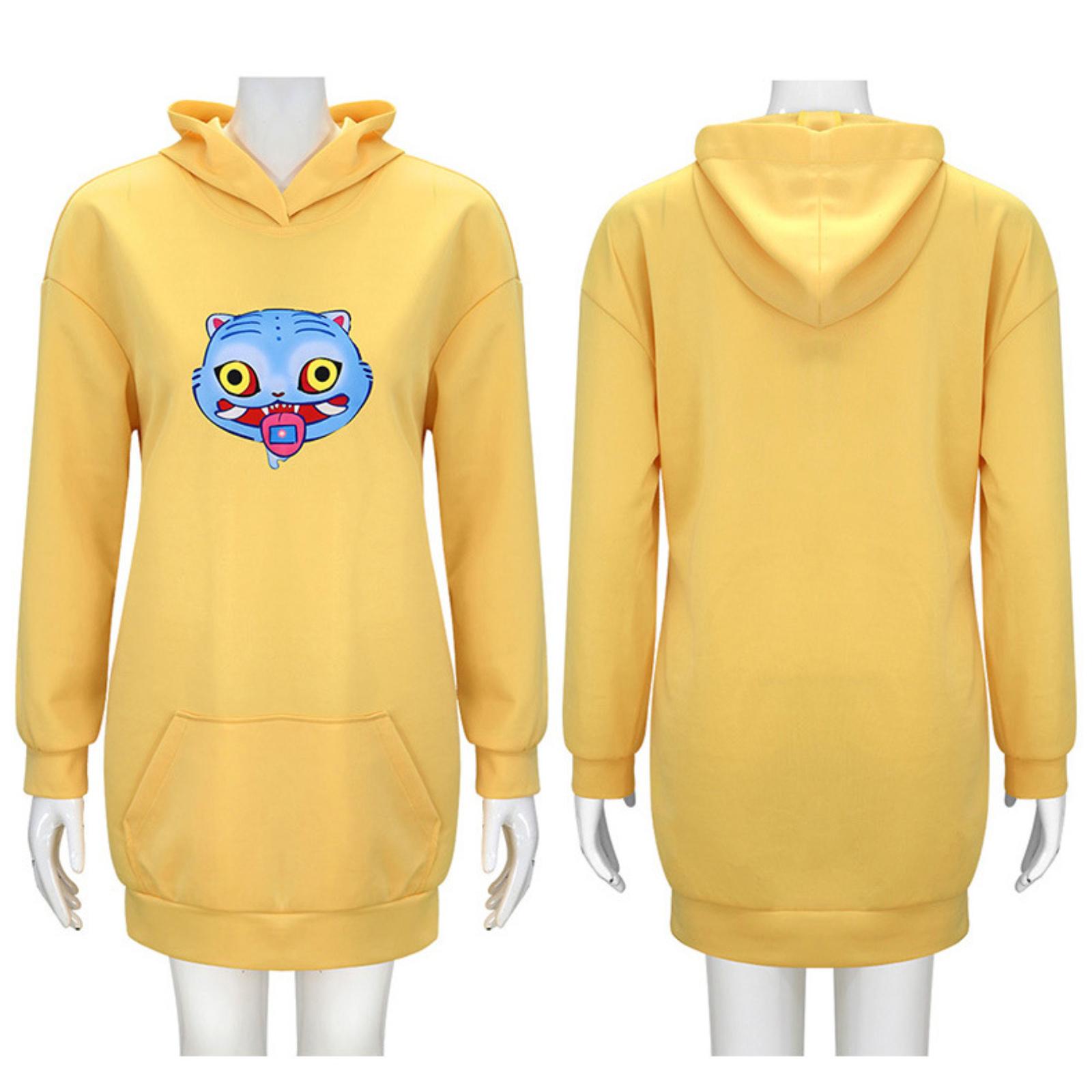 

Pajamas Cosplay Carnival Party Performance Costumes XXL жёлтый