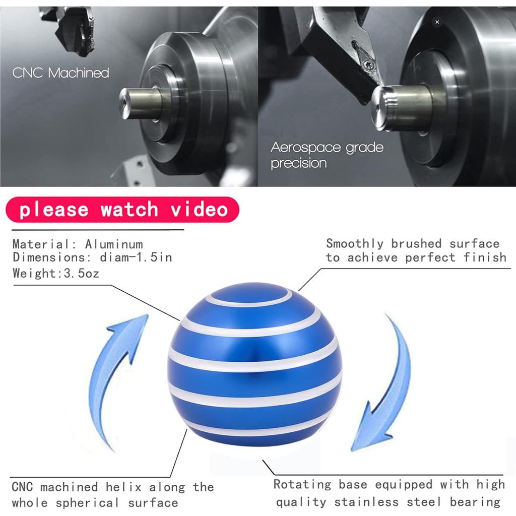 Jucării de birou pentru jucărie cinetică, gadgeturi cool, lucruri cool, rotire 180 de secunde, jucărie pentru ameliorarea stresului pentru iluzie optică, cadou pentru birou, școală, acasă