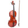 Viola Beginner with Bow Case Rosin Natural Color Stringed Instrument VA?35 16 Inch