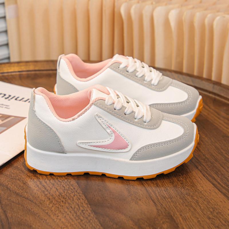 Spring and Autumn Children's German Training Shoes Casual Versatile Lace-up Children's Sneakers Soft Sole Non-slip Breathable Sports Shoes