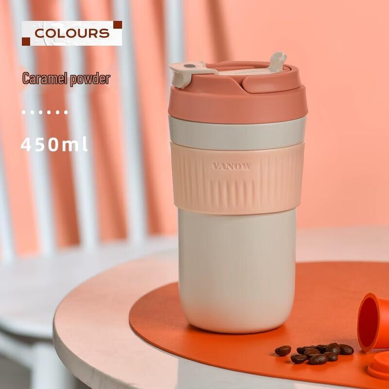 

Vanow Ceramic-Lined Insulated Travel Mug