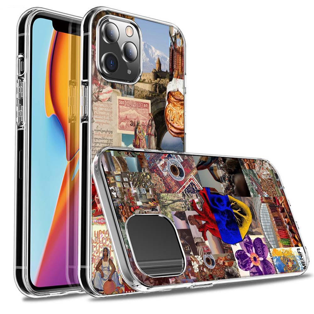 Armenia Flag Passport ART Phone Case For Iphone 16E 15 Pro 14 Plus 17E 16 17 Pro Max Air 11 12 13 Mini Shockproof Capa Cute C