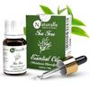 Huile d'Arbre à Thé Naturalis - Huile d'Arbre à Thé pour l'Acné, les Boutons et les Cicatrices - Huile d'Arbre à Thé Pure et Sans Dilution pour Cheveux - Sans Solvants - 10ml