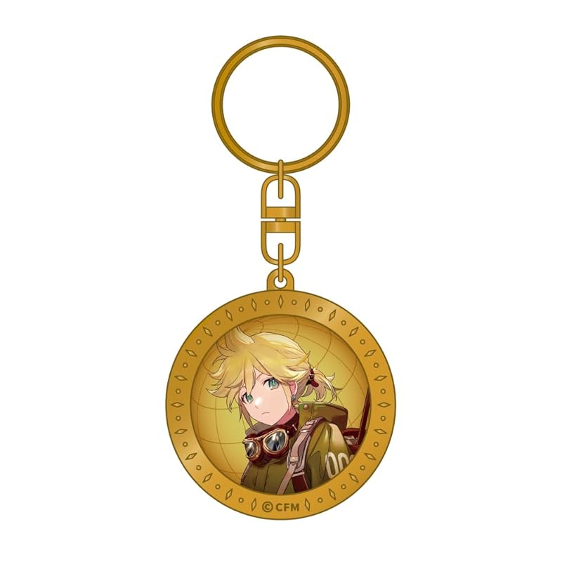 

39Culture 2024 WORLD Compass type metal keychain/Kagamine Len