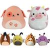 Toy Stuffed Squishmallow Cow Bee Dog Plush Doll Animal Pillow Home Gifts Decor