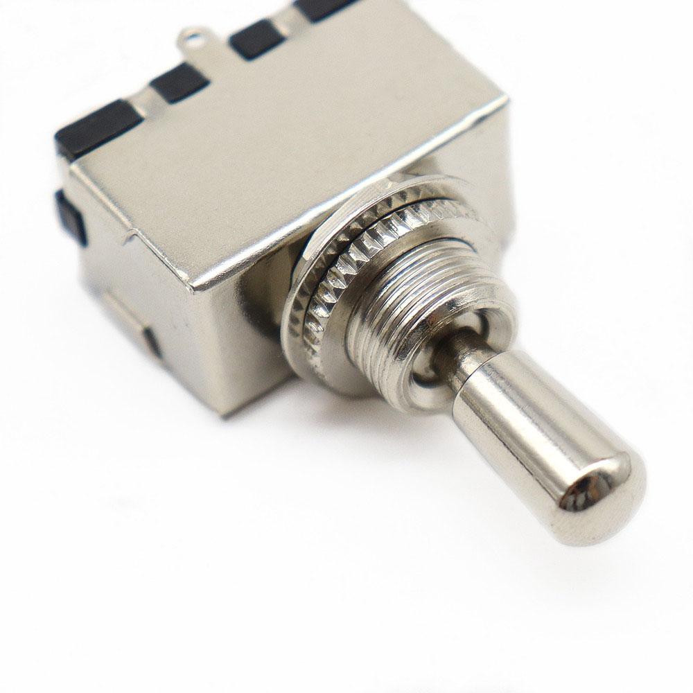 Guitar Switch 3 Way Silver Guitar Pickup Selector Toggle Switch For Sg Lp Epi Style Electric Guitar