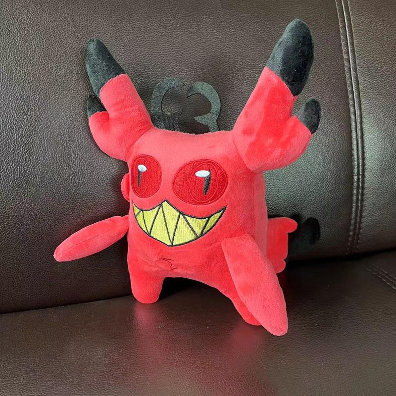 25cm Plush Toy Funny Angel Dust Alastor TV Fans Collecting Gift Cute Cotton Stuffed Plush Doll Kids for Birthday Present