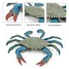 Simulation Animal Model Vivid Intelligence Development Solid Aquarium Miniature Crab Cognition Education Toy for Home