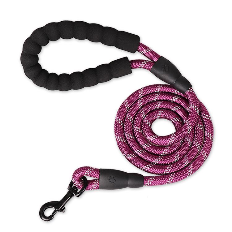 

Reflective Nylon Dog Leash - Outdoor Traction Rope 1.2m x 0.8cm S