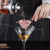 Cocktail Strainer Quick Filtration Reusable Not Easily Deformed Long Handle Design Stainless Steel Cone-Shaped Small Tea Herb