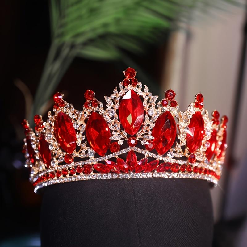 Bridal Headdress European Style Hair Accessories Zircon Diamond Crown Princess Crown Headdress Wedding Dress Accessories
