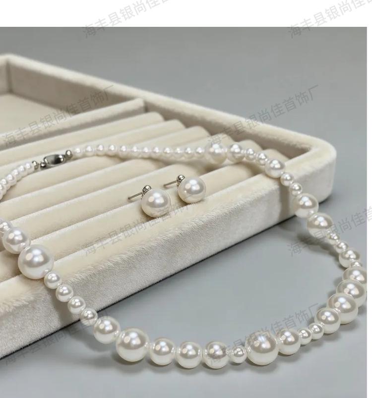 S925 Sterling Silver Bubble Pearl Clavicle Necklace - Elegant & Luxurious Fashion Statement