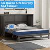 Folding Mattress Queen Size, Memory Foam 6 inch Tri Portable Trifold Mattress Futon Topper Queen with Breathable and Washable C