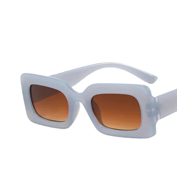 New Small Rectangular Women's Sunglasses Women Vintage Brand Sun Glasses Fashion Outdoor Street Photo Glasses UV400 Eyewear