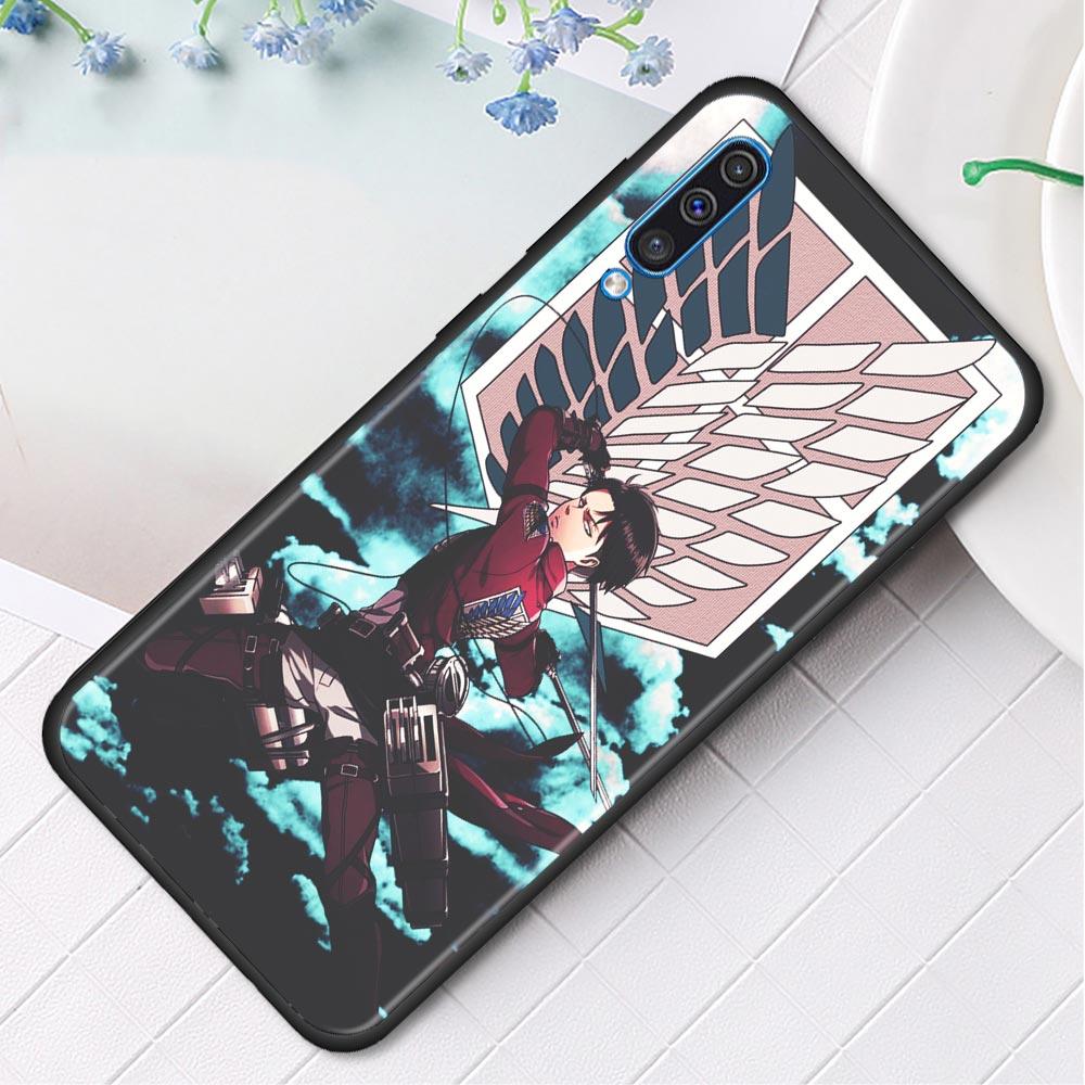 Anime Attack On Titan Girl1 Case For Samsung Galaxy A50 A70 A10 A20e A30 A40 A20s A10s A10e A80 A90 A60 A30s Silicone Capa Shell