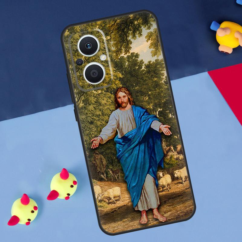 Religious Mary and Jesus For OPPO Reno 12F 13F 14F 11F 10 11 12 13 14 Pro 8T 7 8 Lite OPPO Find X9 X8 X6 X5 Pro Case