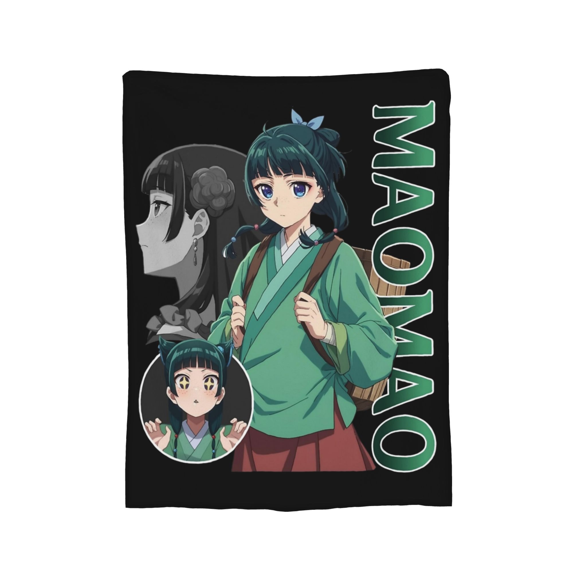 The Apothecary Diaries Anime Maomao Blanket Velvet Spring Autumn Portable Thin Throw Blanket for Bed Outdoor Bedspreads 150x180cm