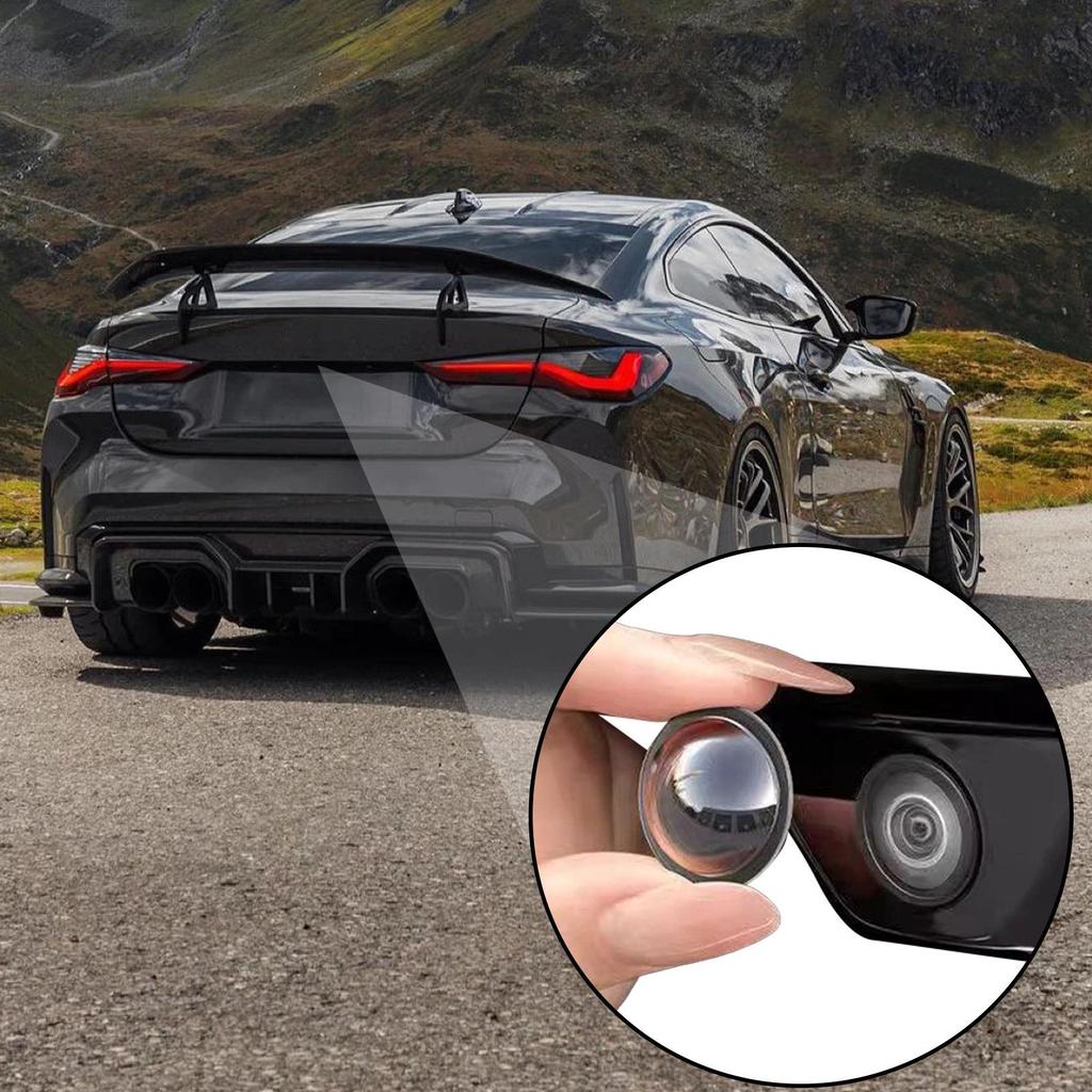 Autokamera-Abdeckung 2 Stück Klarer Regenschutz Fahrzeugkamera-Schutz für Vorne Hinten Roadtrip Fahren Regentag