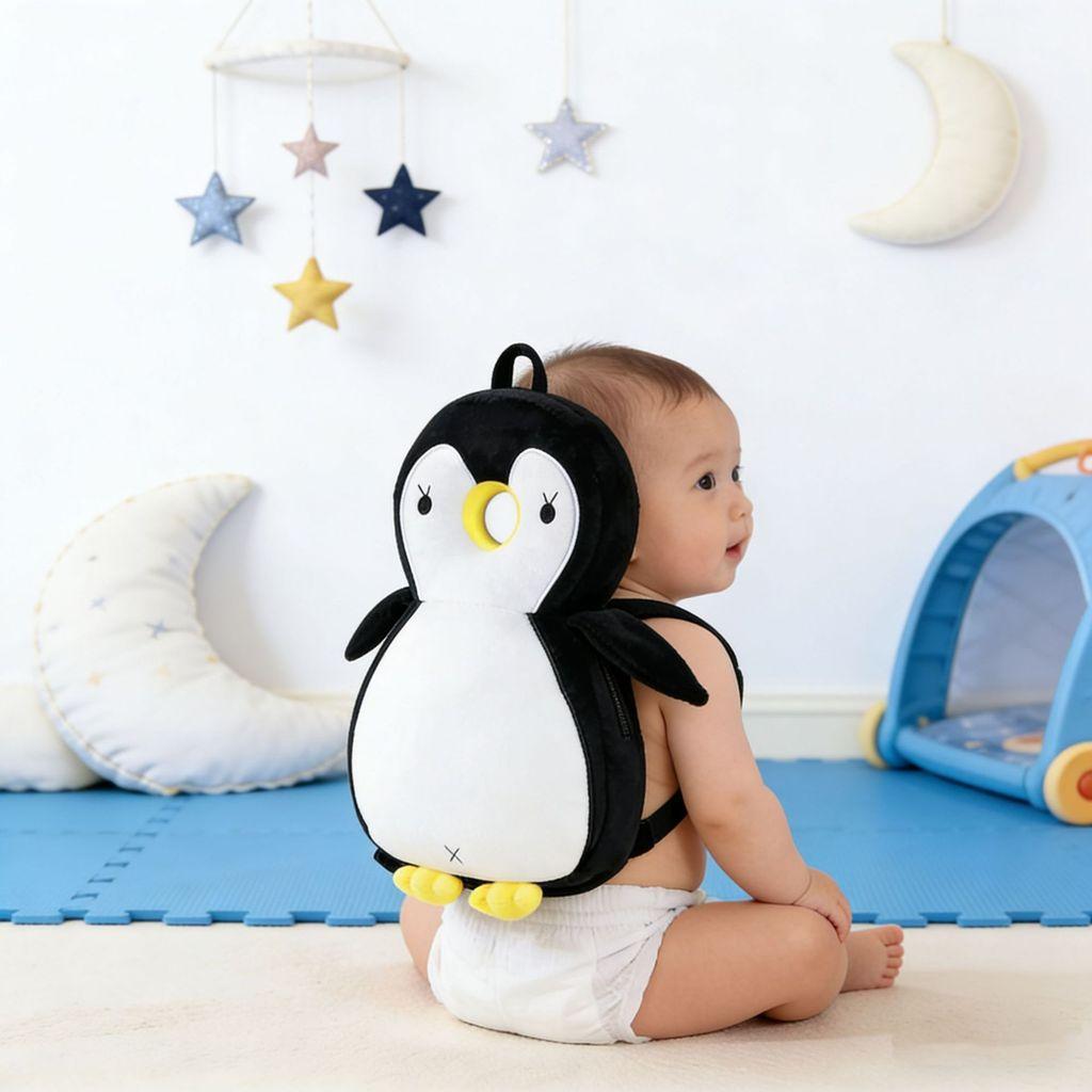 Baby Walking Head Protection With Breathable Plush Fabric For Newborns And Toddlers