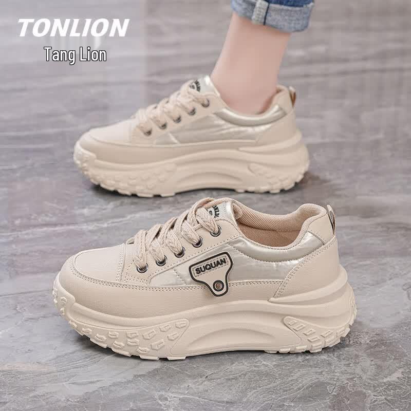 TonLion Women s Platform Casual Sneakers 37