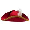 Carnival Party Cosplay Pirate Hat Stage Performance Party Pirate Cap Pirate Hat  Photo Prop