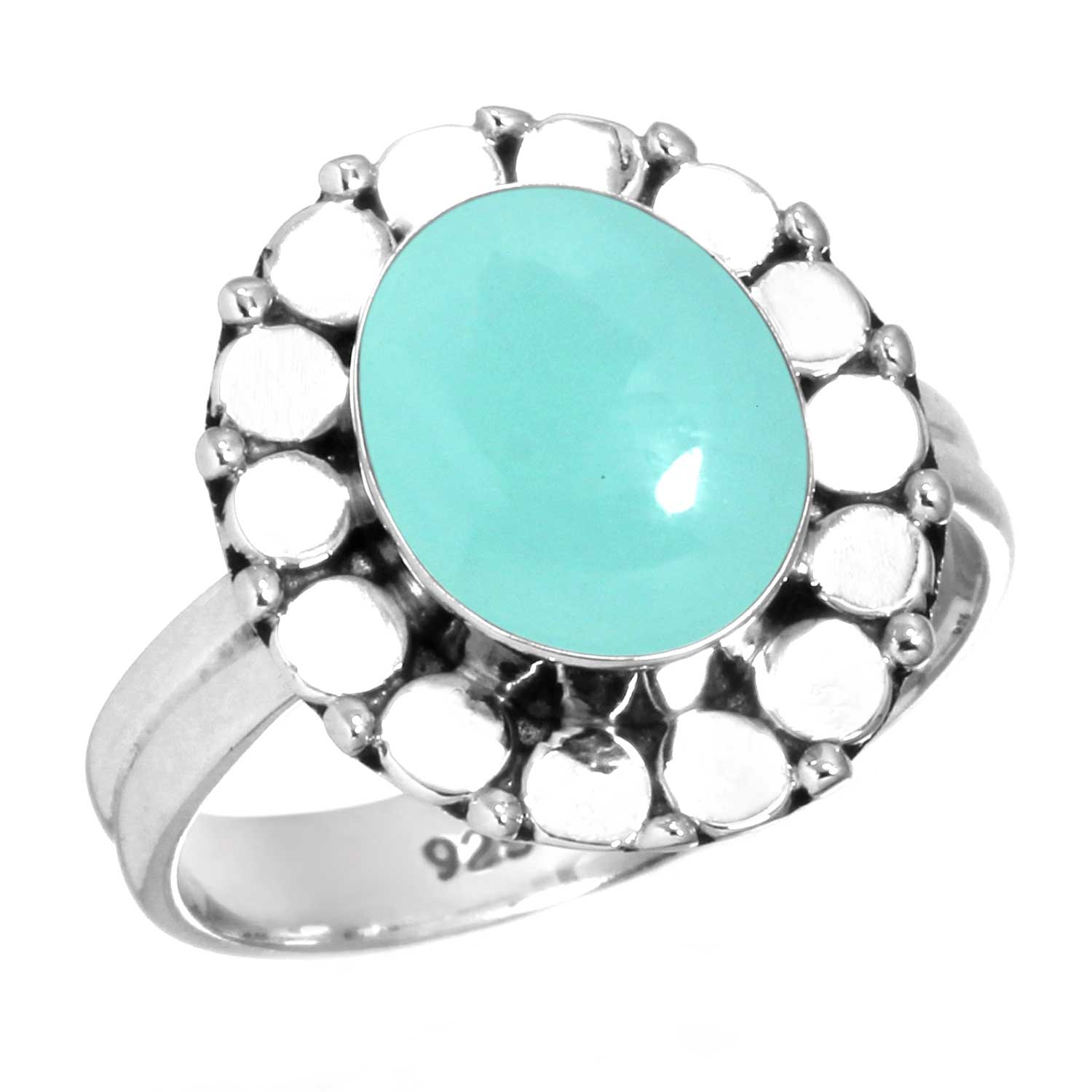 

Кольцо из стерлингового серебра 925 пробы с драгоценными камнями, ювелирные изделия ручной работы, подарок на День матери, аквамариновый халцедон, ракушка-ушка, синий солнечный камень, лабрадорит, пренит 7