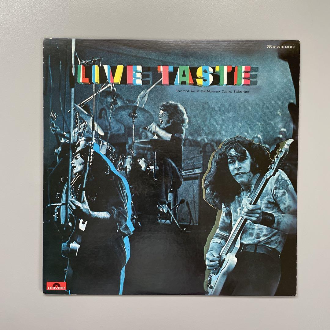 

[USED] TASTE Japanese LP No Obi LIVE TASTE