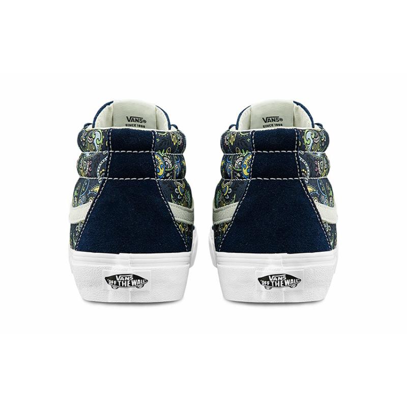 Vans Sk8 Mid Reissue 'Paisley Dress Blues' Vans VN0A391FITN