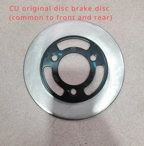 For Super SOCO CU Front and Rear Brake Discs TS Original Perforated Brake Discs Front and Rear Universal Round Perforated Discs