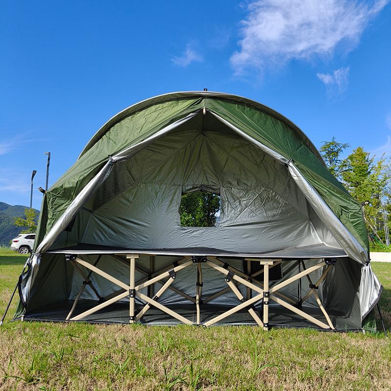 Namiot na łóżeczko Tylko namiot Bez łóżeczka, Namiot Bivvy Wędkarski, Namiot na łóżko Kempingowe Nad Ziemią, Namiot Blokujący Światło