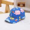 2025 New Children's Summer Cartoon Dinosaur Car Flower Print Baseball Cap Vacation Style Sun Hat