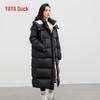 YAYA Women's Mid-Length Loose Duck Down Jacket