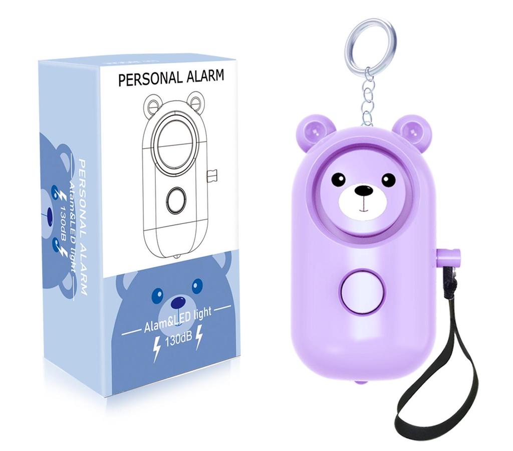 130dB Personal Safety Alarm for Self-Defense, Ideal for Women, Students, and Elderly