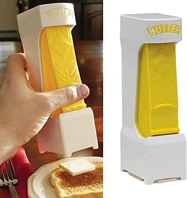 Cortador de Mantequilla Portátil Rebanador de Queso Dispensador de Exprimidor Rebanador Automático de Queso Herramienta de Cocina Cortador de Mantequilla de Mano