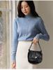 Genuine Leather Textured Women's Handbag - Small, Handheld, Crossbody, Free Shipping