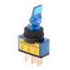 12V Led Toggle Switch 3-Pin 10A 3-Pin Asw-14D Short Handle With Led Lights Waterproof