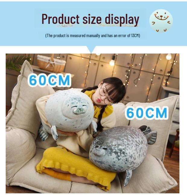 Osaka Spotted Seal Pillow Plush Toy