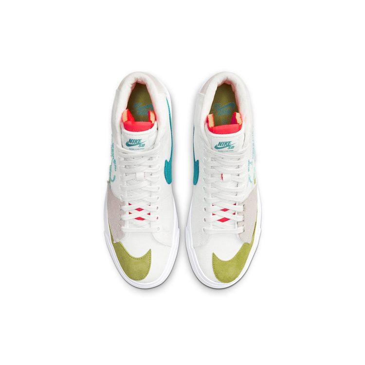 Nike Blazer Mid Edge Sb 'Orange Aqua' CI3833-101